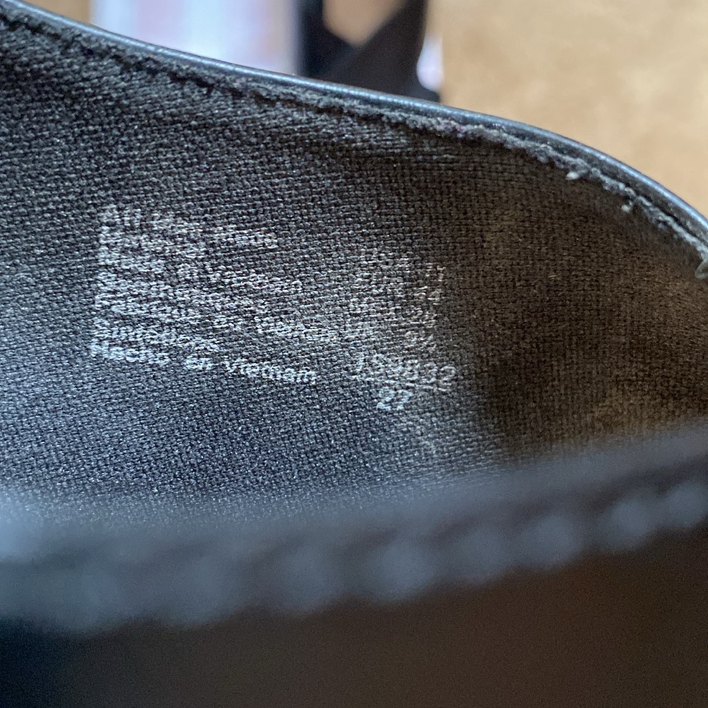 American Eagle Black Open toe Wedge size 11 - Picture 3 of 5